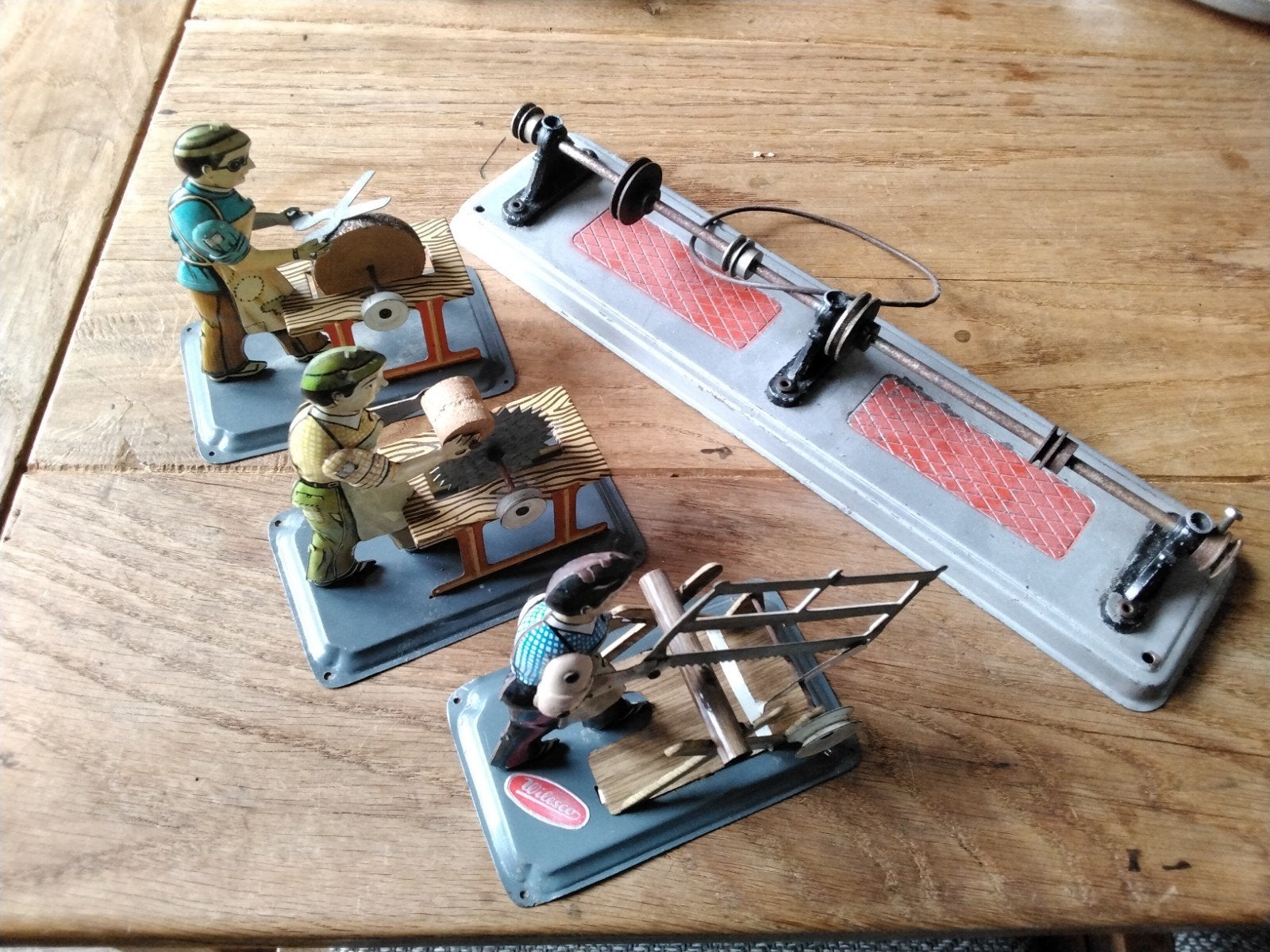 Stoommachine  wilesco aandrijfmodellen   4 stuks in 1 koop, Ophalen of Verzenden, Zo goed als nieuw, Groter dan 1:32