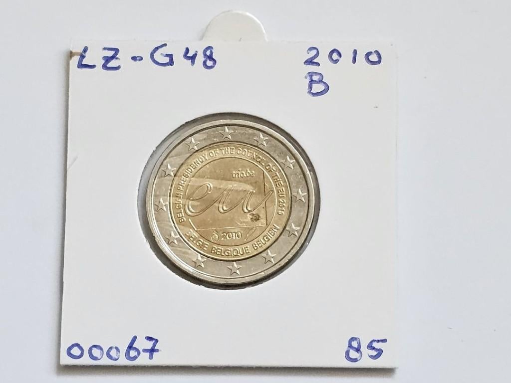 2-euromunt België (B) 2010 Herdenking LZ-G48, Postzegels en Munten, Munten | Europa | Euromunten, Ophalen of Verzenden, België