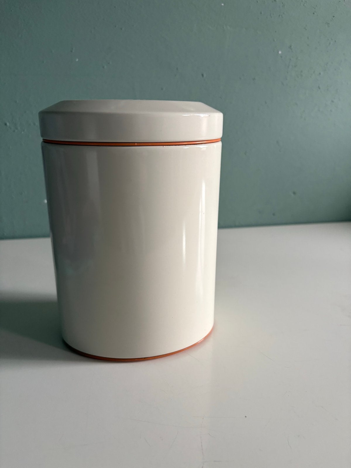 Brabantia voorraadpot 20cm hoog, Gebruikt, Ophalen of Verzenden, Voorraadpot, Metaal