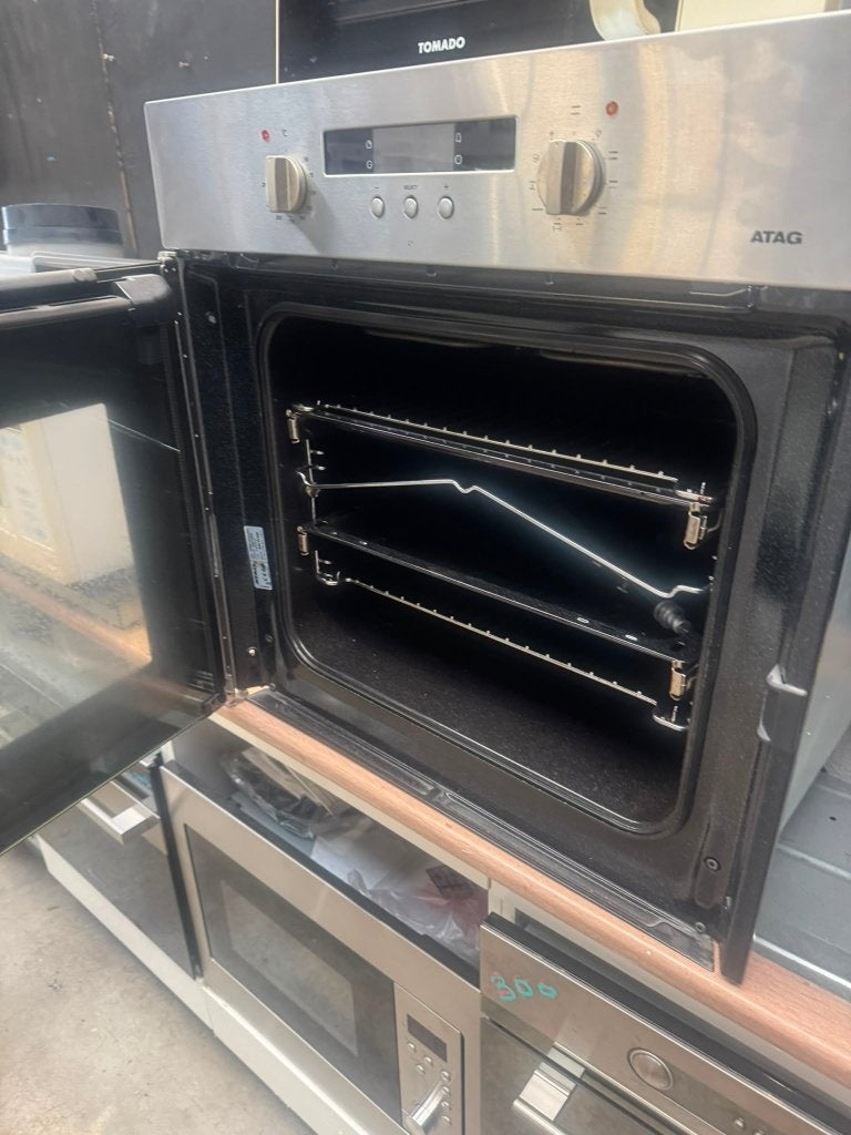 ATAG oven 60 cm schoon garantie bezorging, Oven, Hete lucht, Ophalen of Verzenden, Zo goed als nieuw