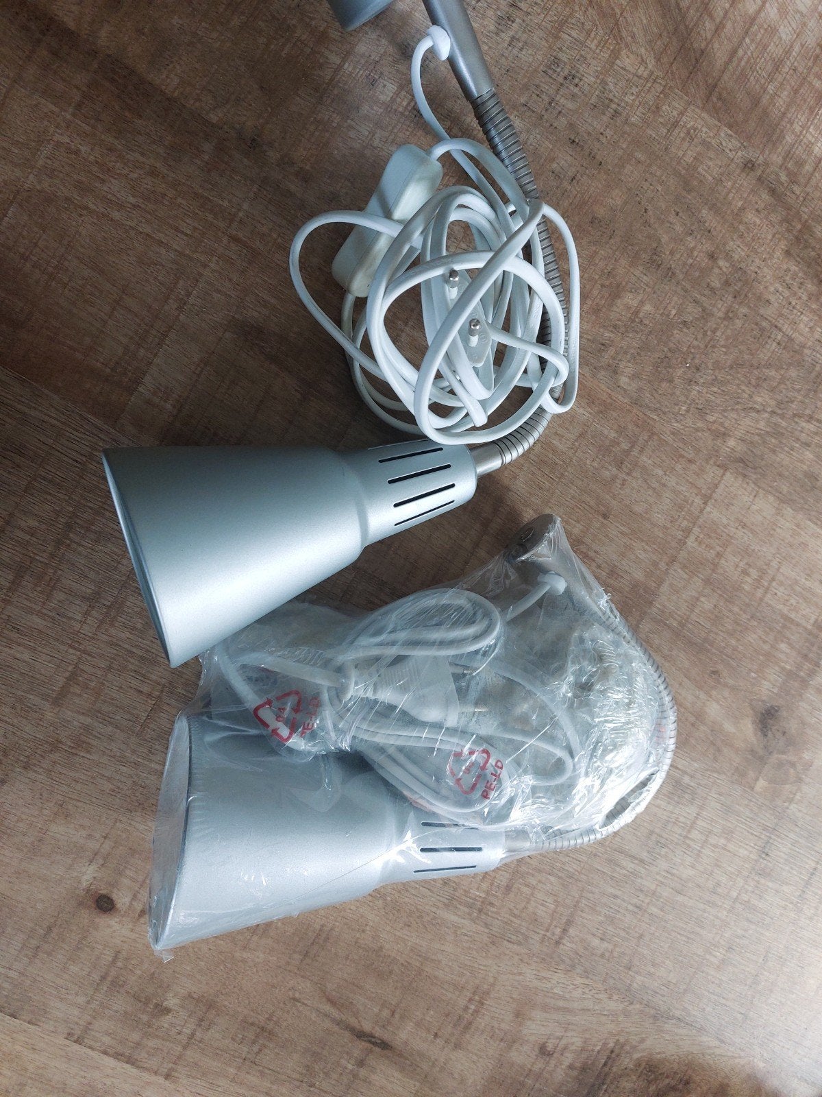 IKEA Kvart wandlamp/spot - zilverkleurig, Ophalen of Verzenden, Gebruikt, IKEA