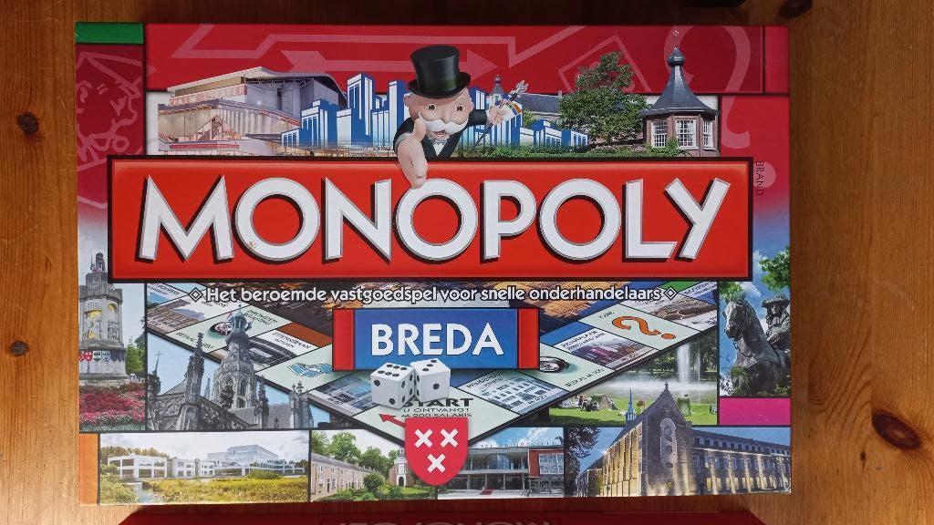 Monopoly Breda spel (NIEUW), Hobby en Vrije tijd, Gezelschapsspellen | Bordspellen, Vijf spelers of meer, Ophalen of Verzenden
