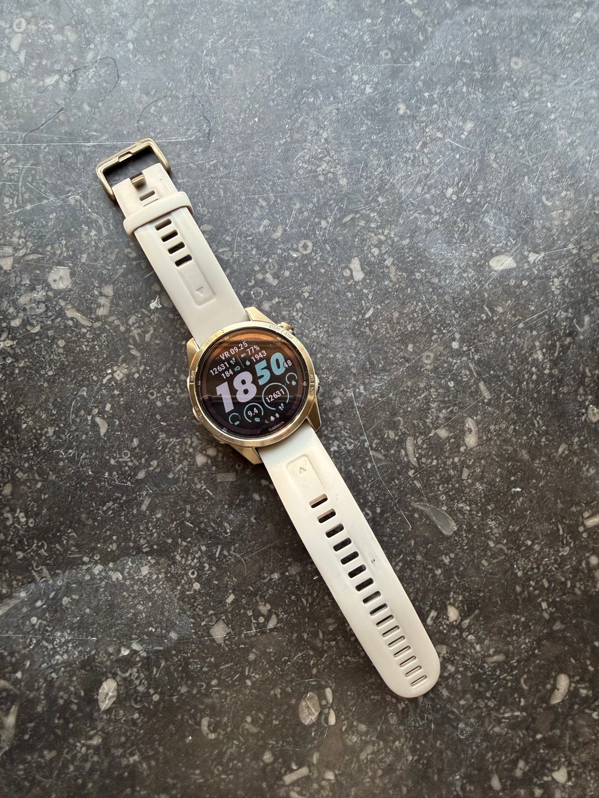 Garmin Fenix 7S Pro Sapphire Solar - Zo goed als nieuw, Ophalen, Waterdicht, Zo goed als nieuw