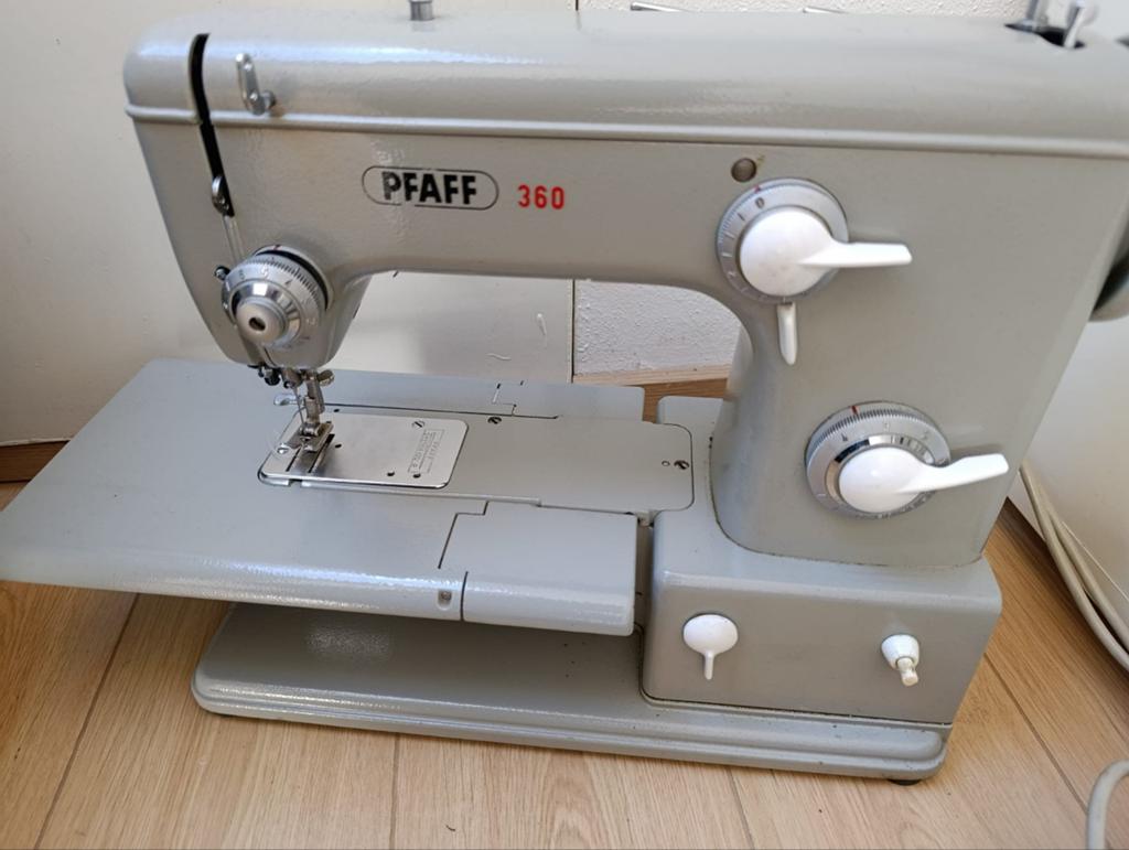 PFAFF 360 (AUTOM.), SEMI INDUSTRIE , KRACHTIG, LEER, JEANS,, Hobby en Vrije tijd, Naaimachines en Toebehoren, Ophalen of Verzenden