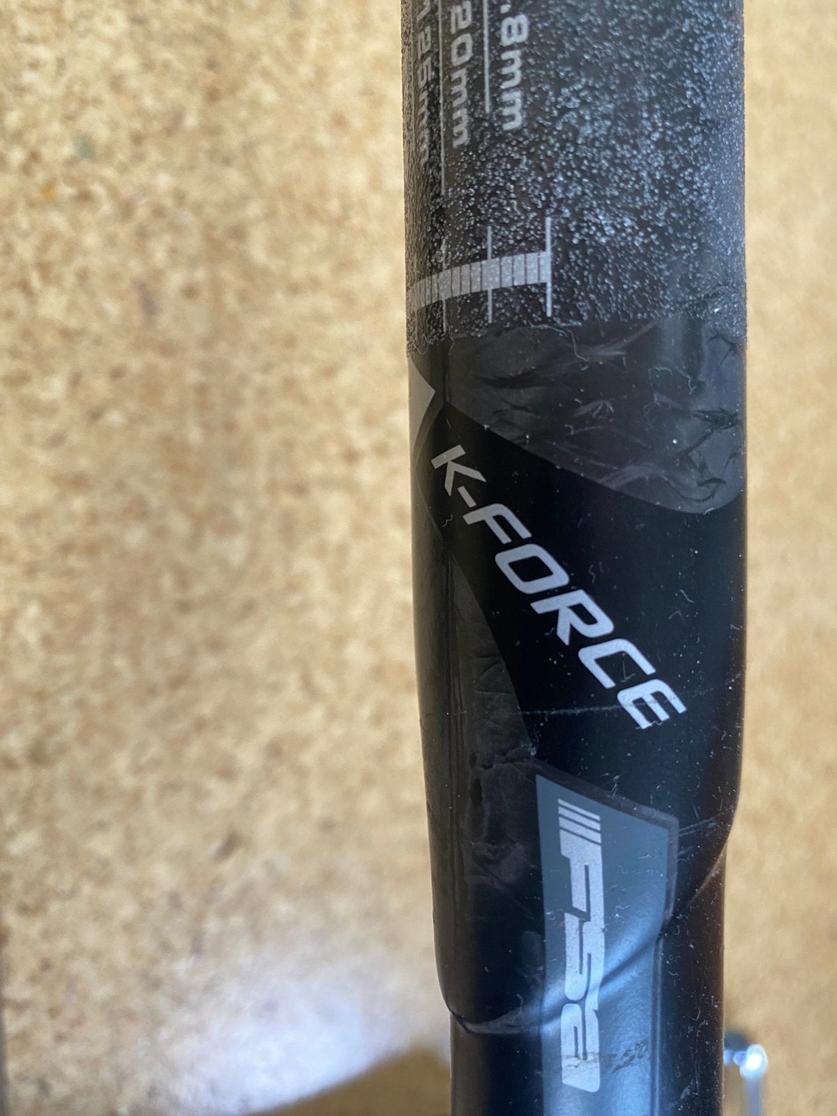 FSA Carbon stuur 42 cm en stuurpen 11 cm, Fietsen en Brommers, Ophalen of Verzenden, Zo goed als nieuw, Stuur, Carbon