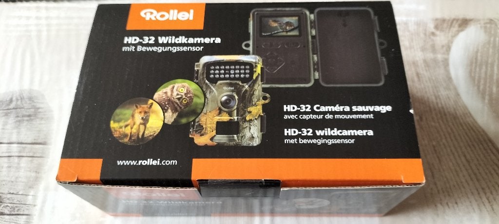 WILD CAMERA COMPLEET IN DOOS, Audio, Tv en Foto, Actiecamera's, Ophalen, Zo goed als nieuw, Rollei