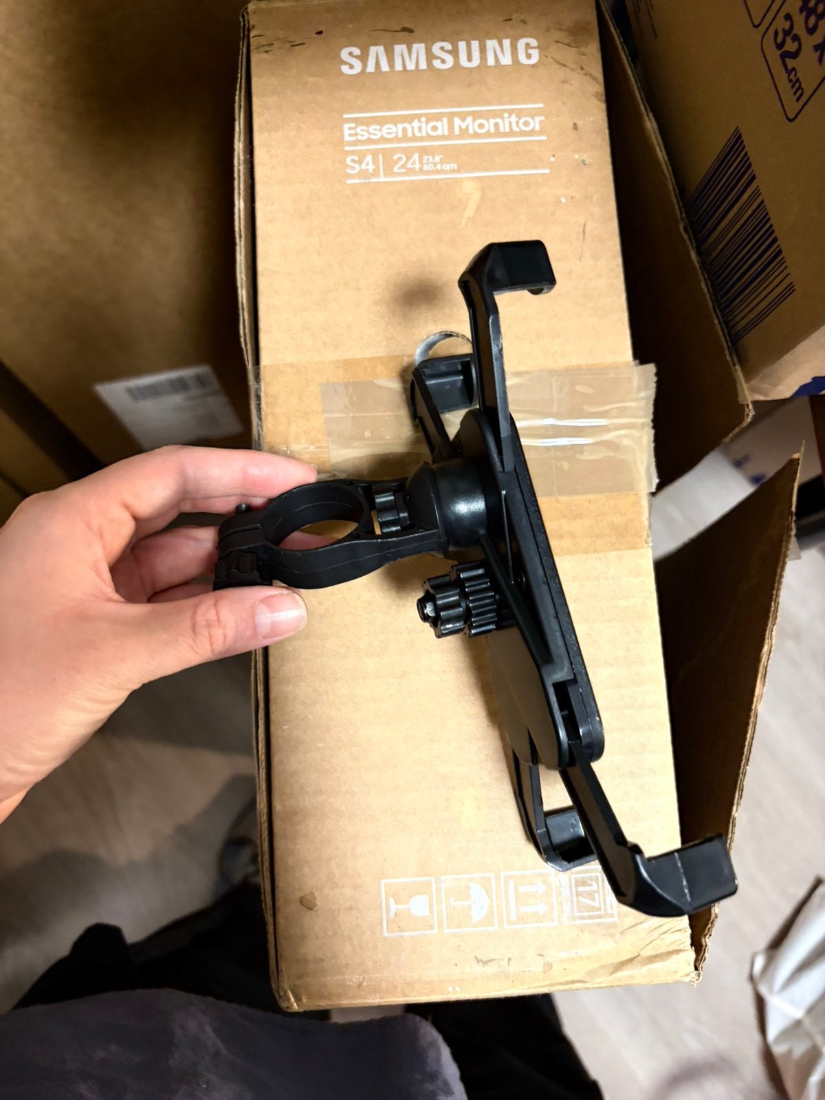 Telefoonhouder voor de fiets / bicycle phone mount, Ophalen of Verzenden, Zo goed als nieuw