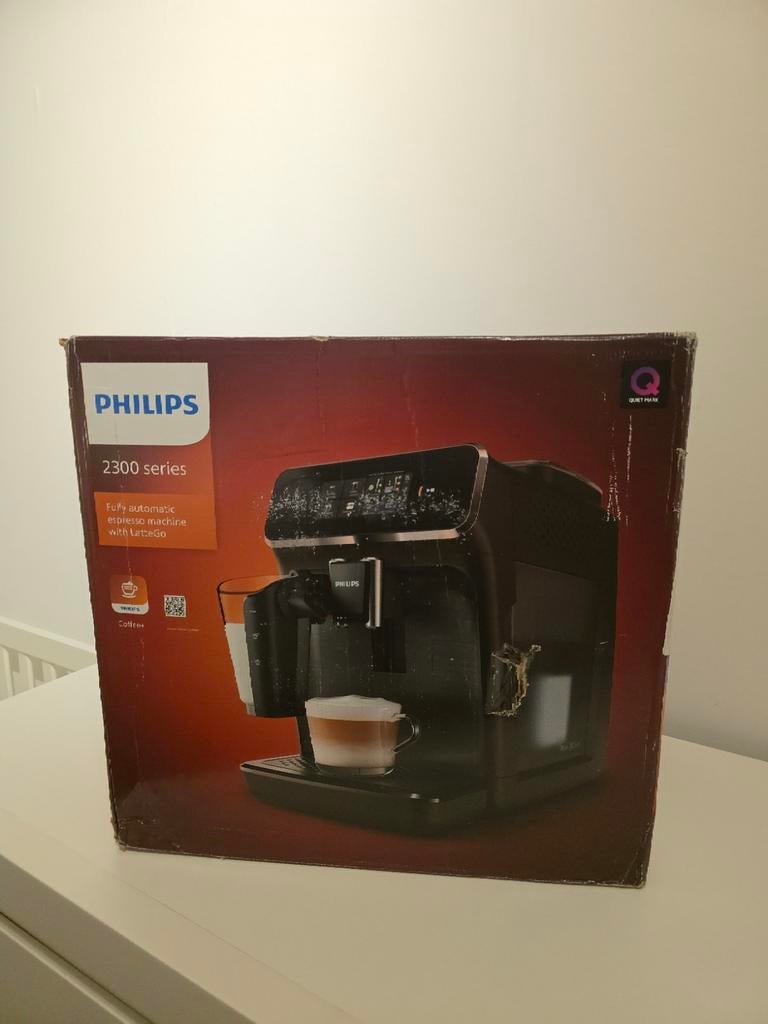 Philips Espresso EP2330/10 - Volautomatische Koffiemachine, Espresso apparaat, Nieuw, 4 tot 10 kopjes, Afneembaar waterreservoir