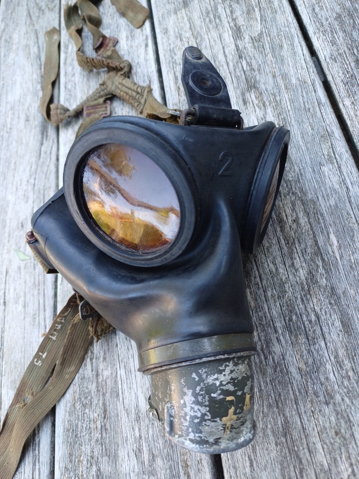 duits gasmasker 1943, Ophalen of Verzenden