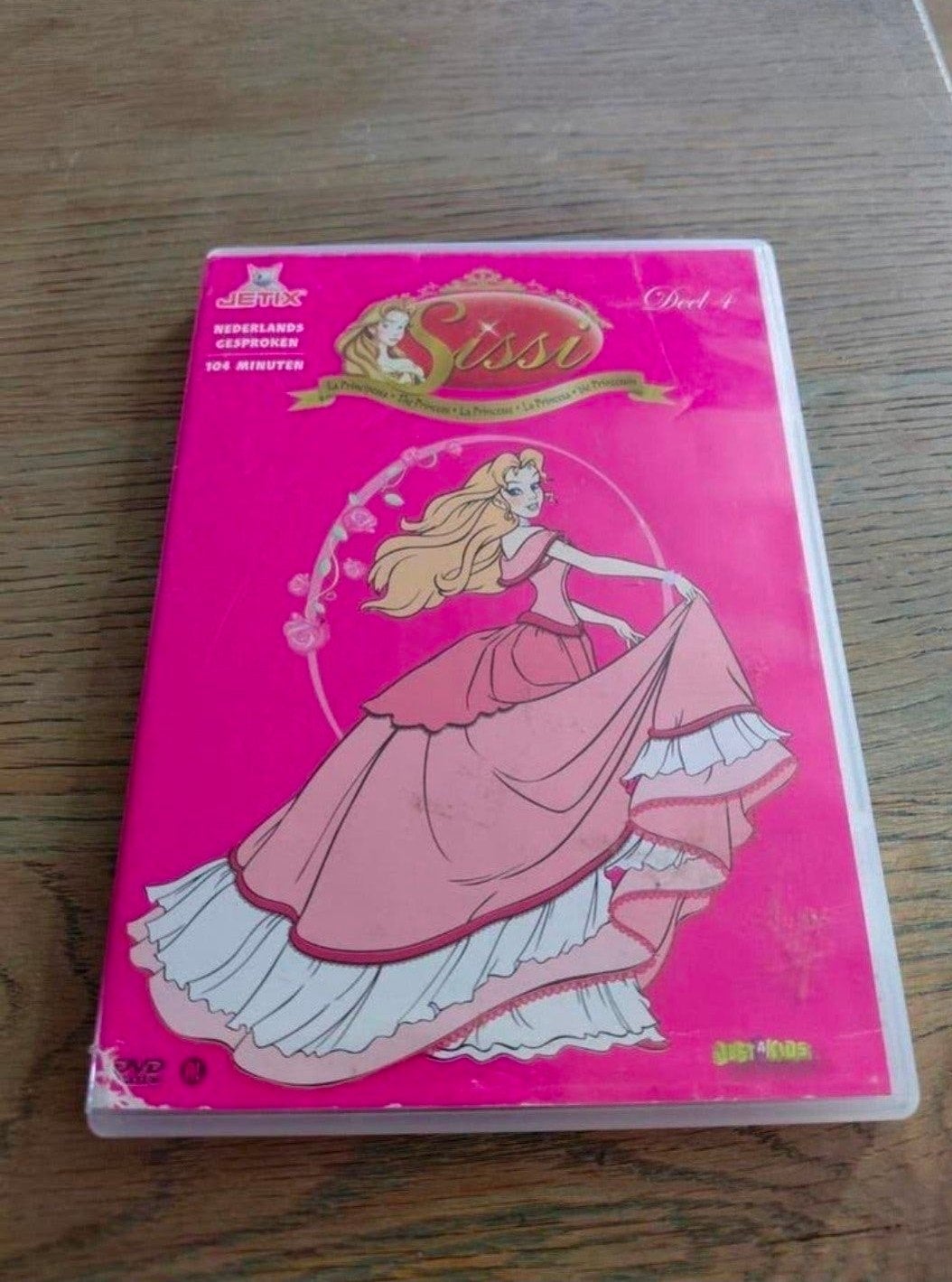 Princes Sissi deel 4 dvd. Jetix Fox Kids., Cd's en Dvd's, Europees, Gebruikt, Tekenfilm, Alle leeftijden
