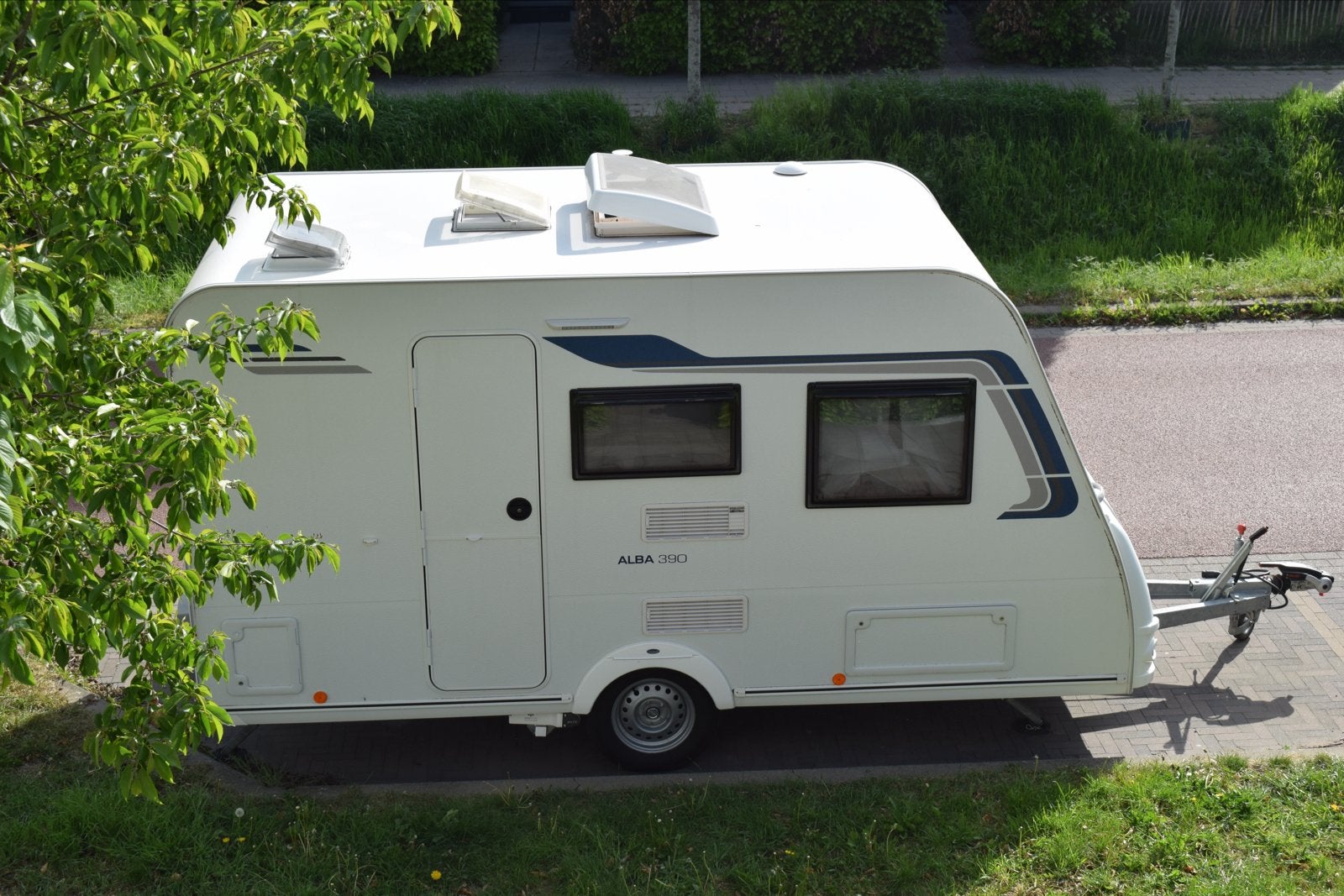 Caravelair Alba390 | Mover | Voortent+Luifel | Lichtgewicht, Caravans en Kamperen, Caravans, Mover, Particulier, 4 tot 5 meter