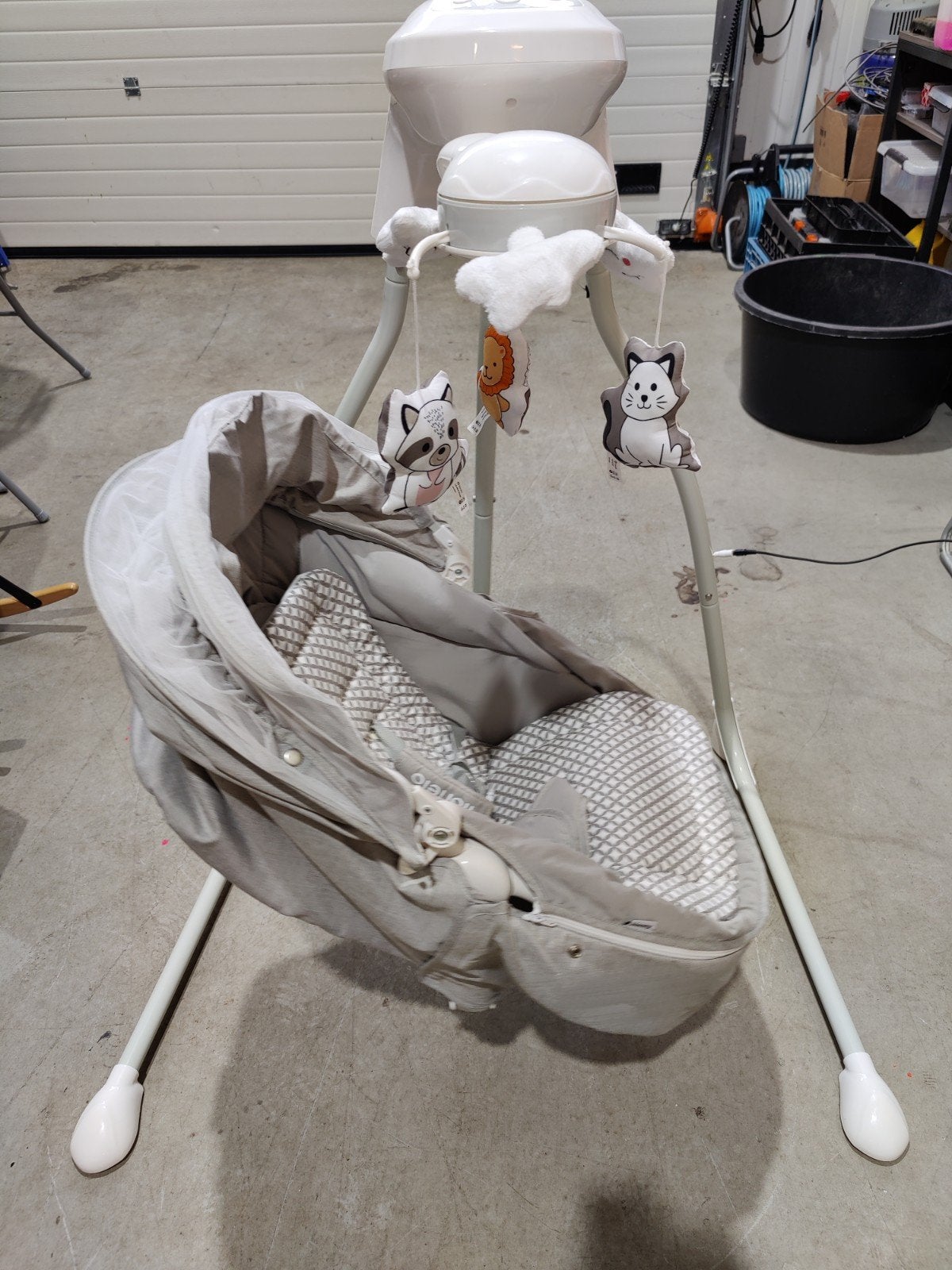 Comfortabele Baby Schommelstoel met Muziek en Timer, Ophalen of Verzenden, Zo goed als nieuw