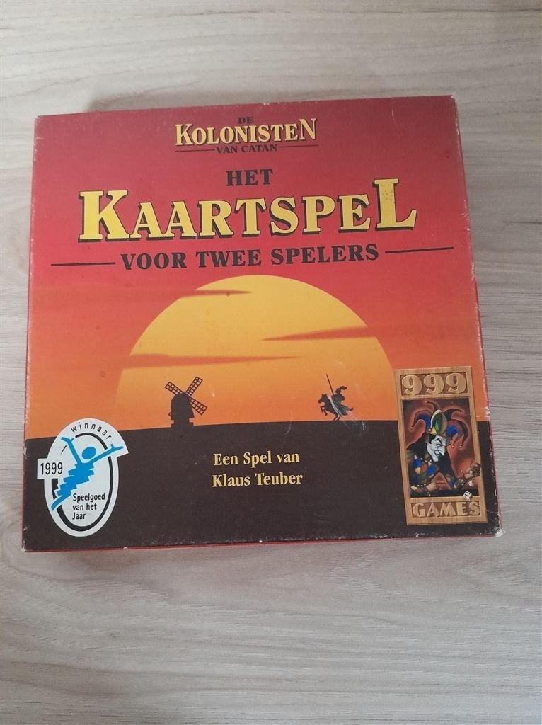 Kolonisten van catan het kaartspel - 999 games - s3126, Verzenden, Zo goed als nieuw