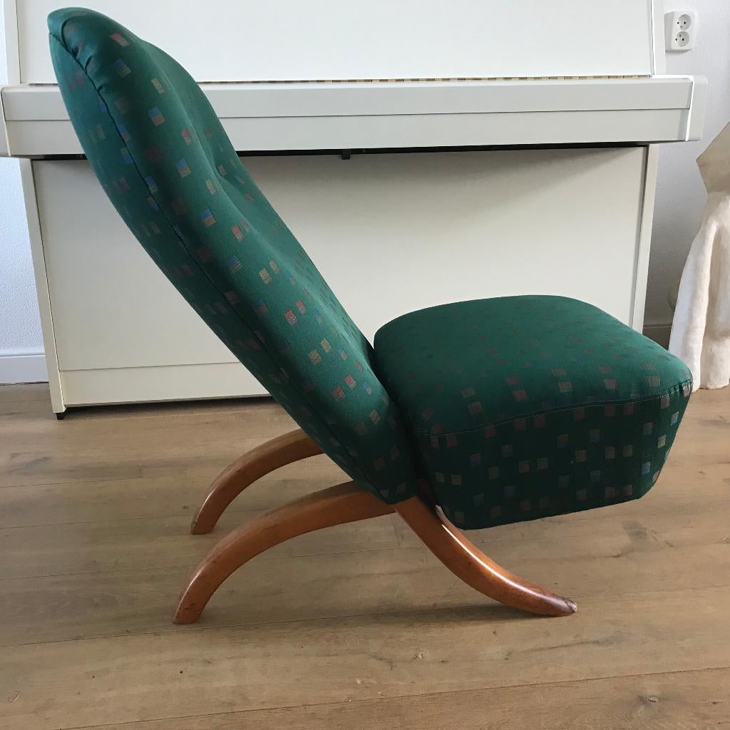 IZGS Artifort Theo Ruth Pinguin Congo vintage fauteuil, Huis en Inrichting, Fauteuils, 75 tot 100 cm, Ophalen of Verzenden, Zo goed als nieuw