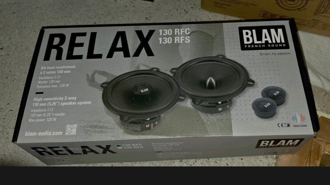 Nieuwe BLAM Relax 130 RFC 13 cm speakers, Auto diversen, Ophalen of Verzenden, Nieuw