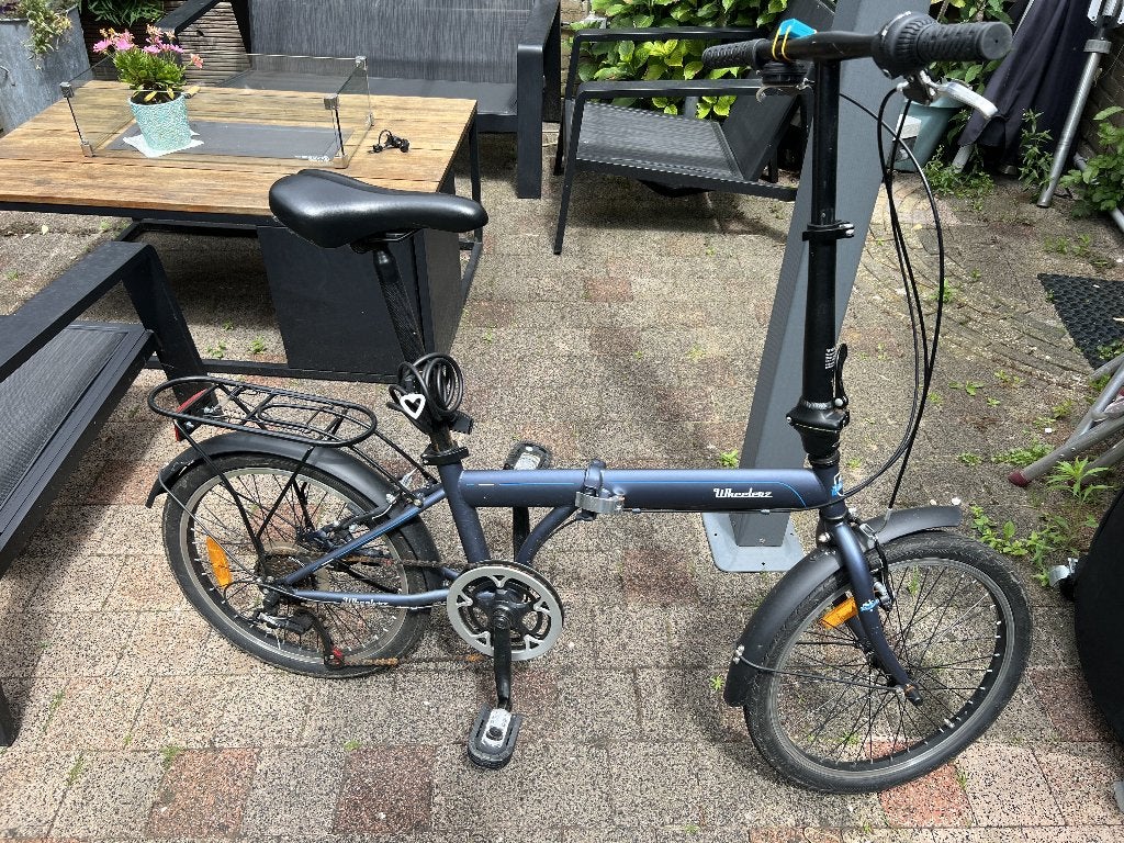 Wheelerz Vouwfiets ZGAN, Fietsen en Brommers, Fietsen | Vouwfietsen, 20 inch of meer, Velgrem, Versnellingen, Zo goed als nieuw