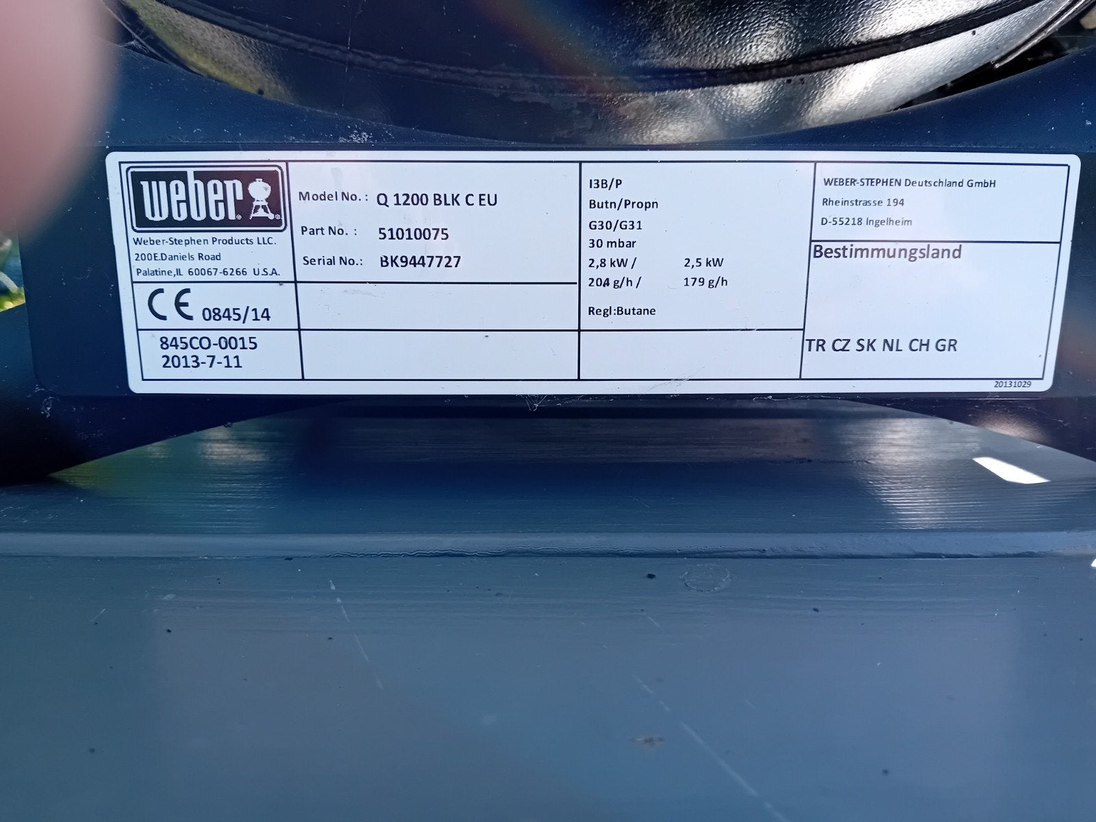 Te koop, Ophalen, Gebruikt, Weber barbecue