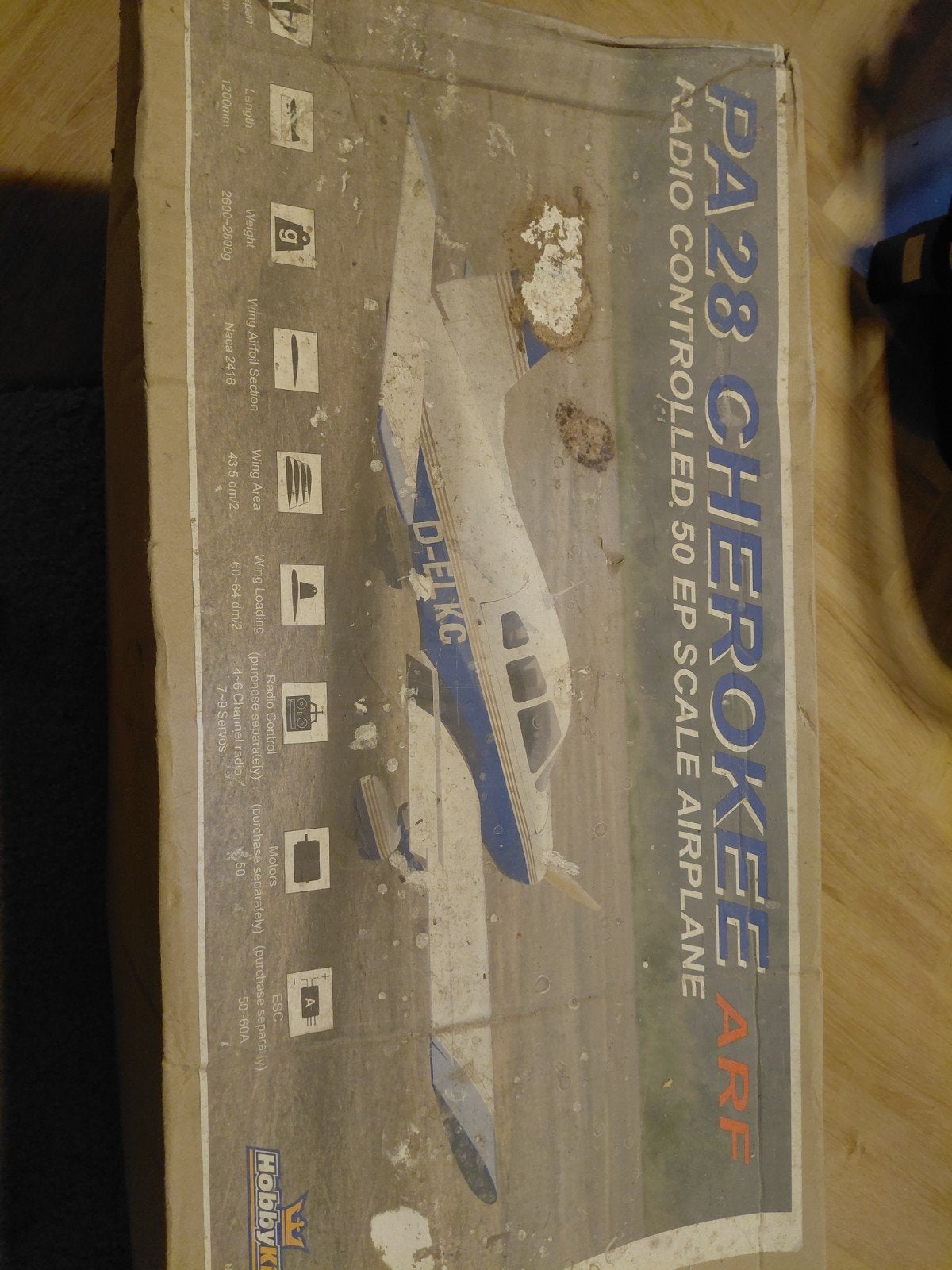HobbyKing PA28 Cherokee RC Vliegtuig ARF, Hobby en Vrije tijd, Ophalen of Verzenden, Nieuw, Elektro