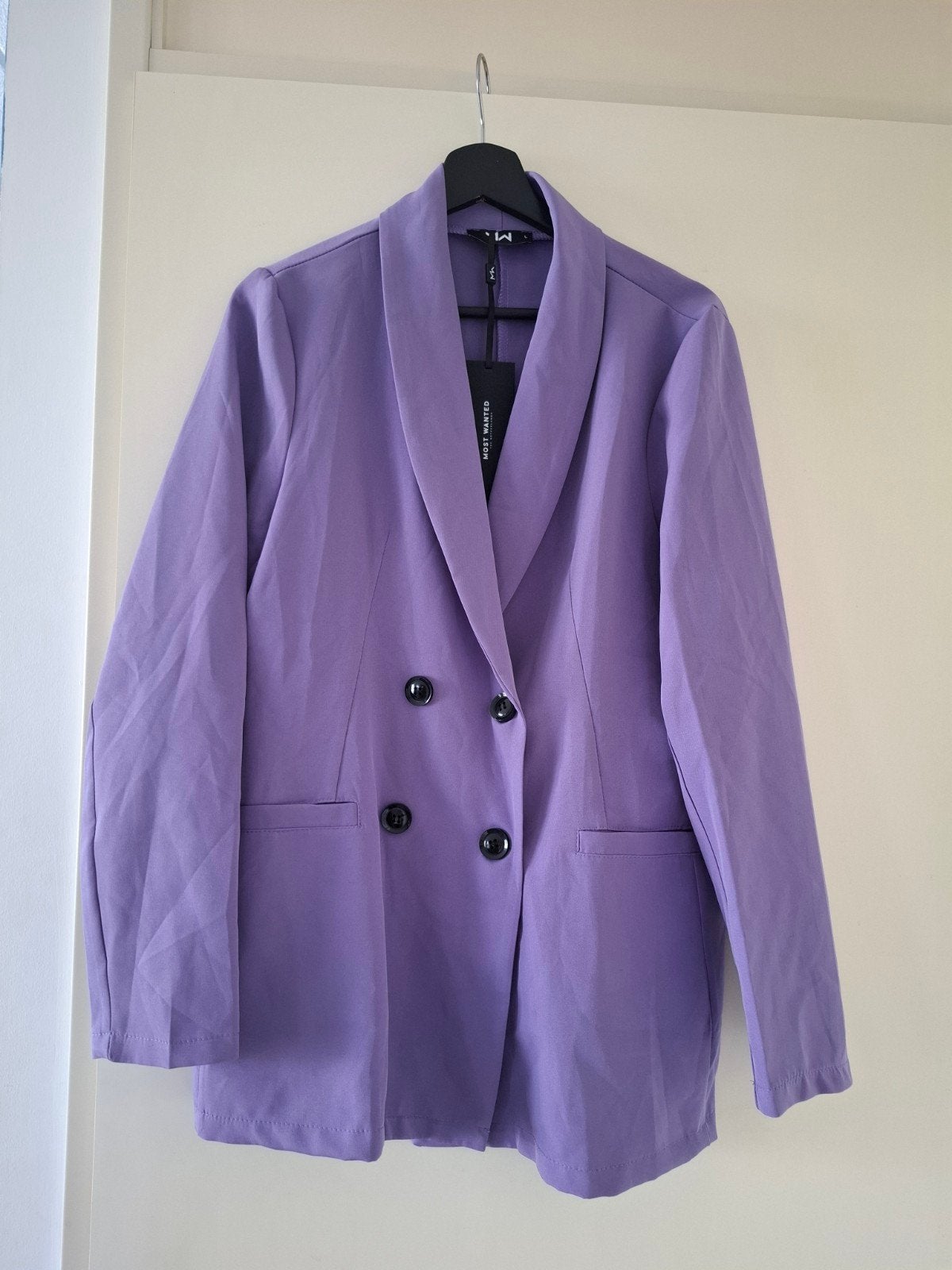 Nieuwe Most Wanted blazer maat L met prijskaartje, Paars, Maat 42/44 (L), Nieuw, Ophalen of Verzenden