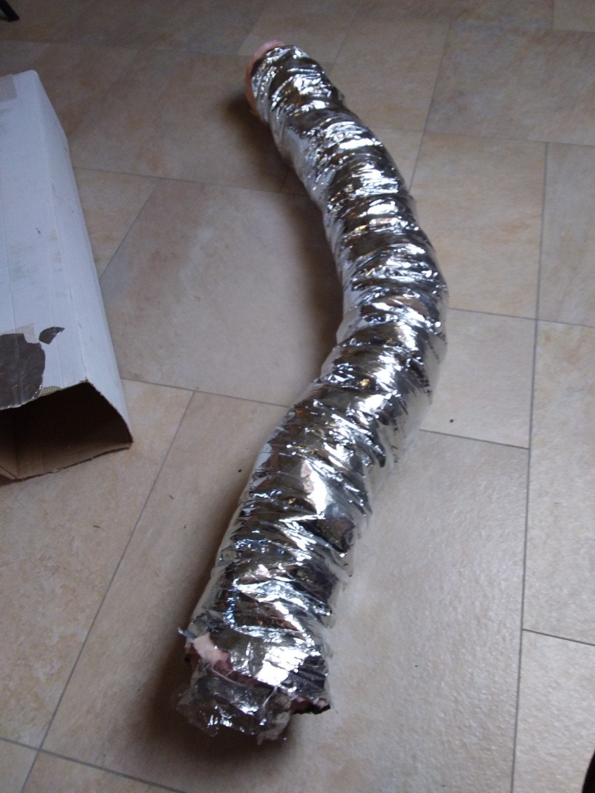 Geïsoleerde Flexibele Ventilatieslang - Ø 125mm, 1.5m, Ophalen