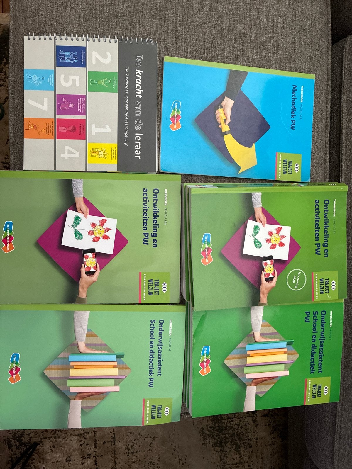 Lesboeken Onderwijsassistent PW en De kracht van de leraar, Ophalen, Gelezen, Overige niveaus, Overige vakken