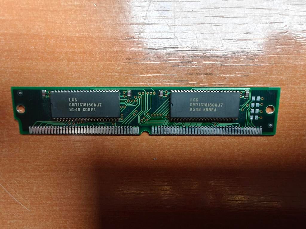 Hynix 8MB PS/2 FPM RAM SIMM 2Mx32 72-pin 60ns Geheugen, Computers en Software, RAM geheugen, Ophalen, Overige soorten, 60ns, Desktop