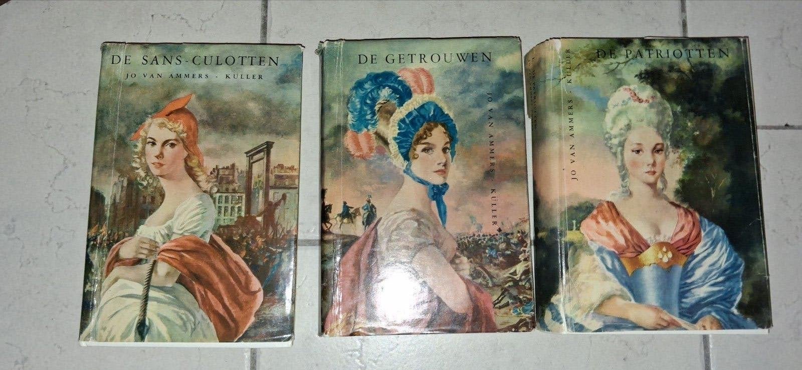 4 x J v. Ammers Küller - De Sans-Culotten e.a. samen 10.-, Ophalen of Verzenden, Gelezen, Jo van Ammers Küller, Nederland