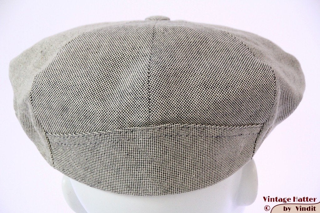 Zomer paperboy pet Borsalino Doria grijs katoen 56 nieuw, Kleding | Dames, 56 of 57 cm (M, 7 of 7⅛ inch), Nieuw, Ophalen of Verzenden