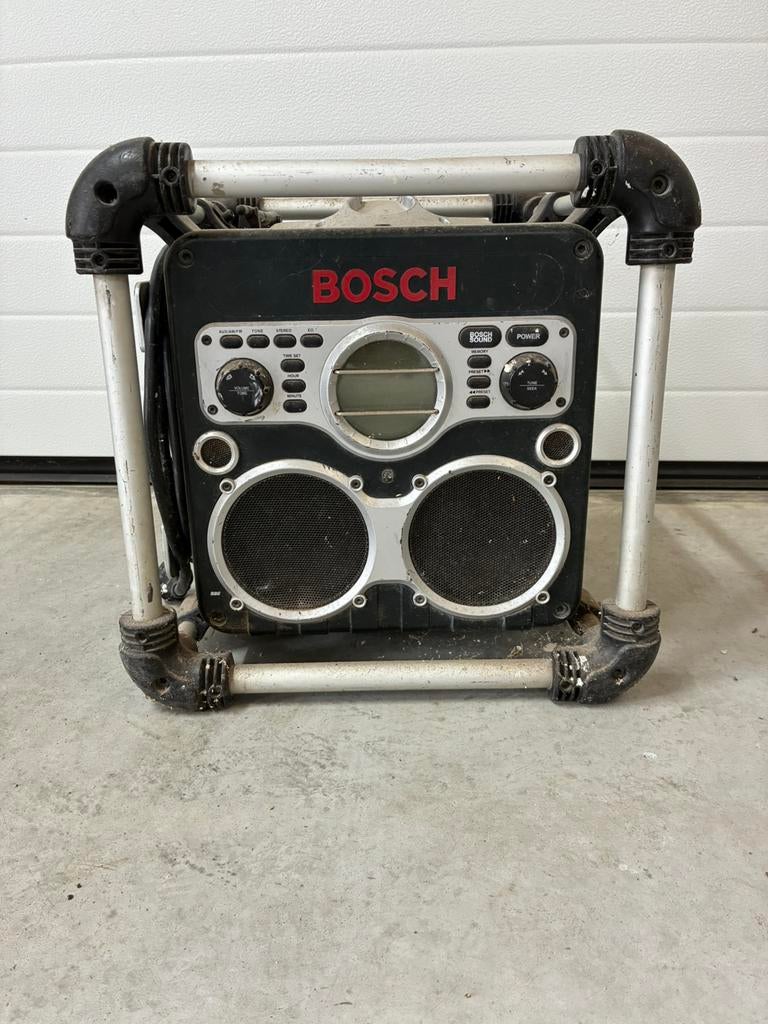 Bosch bouwradio radio bouw, Audio, Tv en Foto, Radio's, Ophalen, Bouwradio