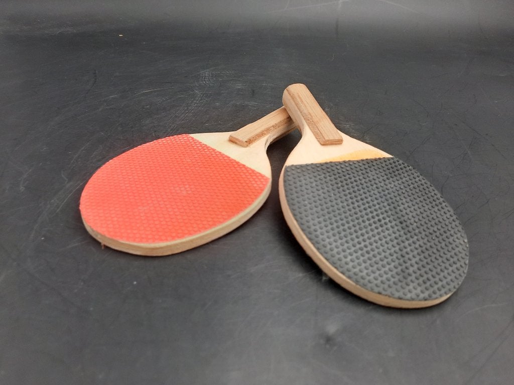 oude kinder ping-pong palletjes, jaren 70, Ophalen of Verzenden