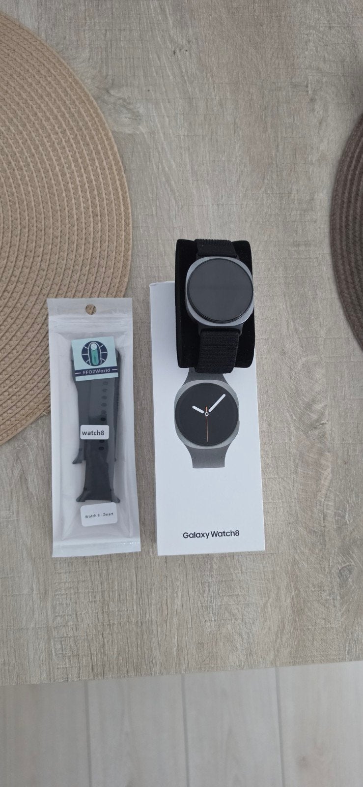 Samsung Galaxy Watch 8 40mm LTE, Sieraden, Tassen en Uiterlijk, Smartwatches, Zwart, Ophalen of Verzenden, Samsung, Waterdicht
