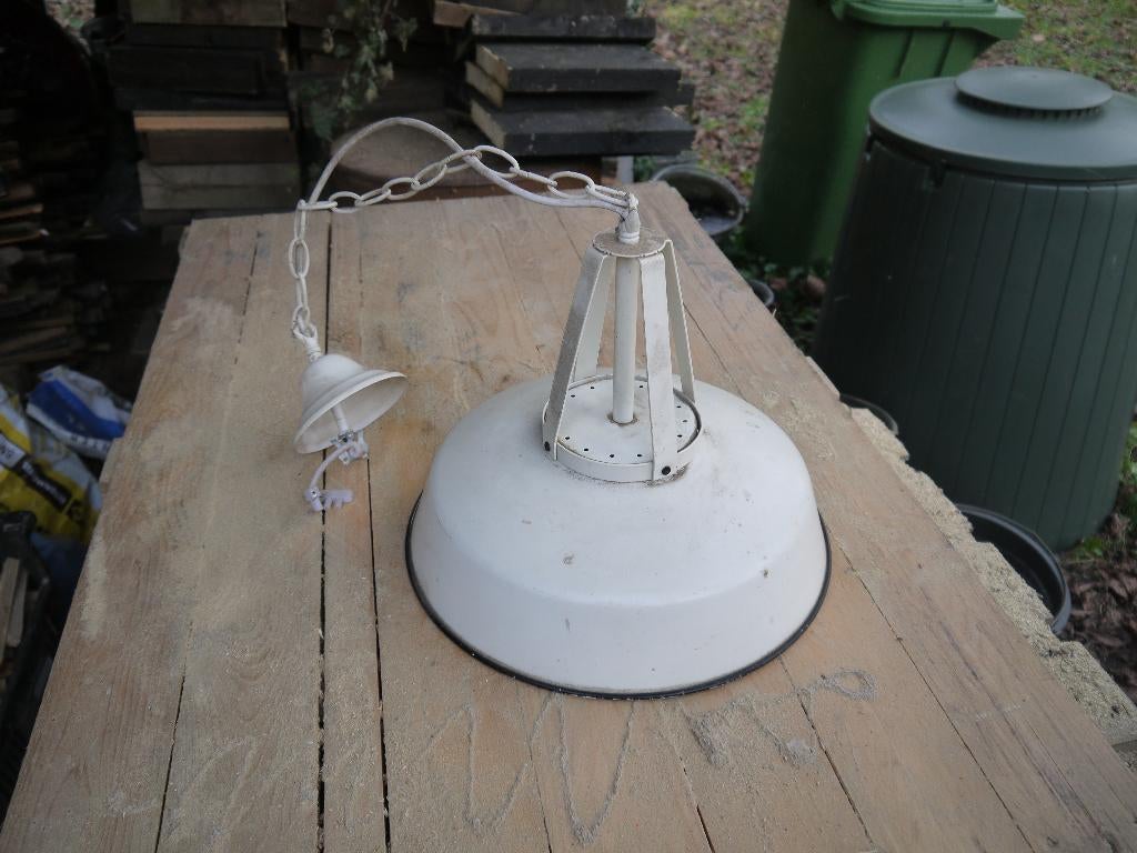 hanglamp, Huis en Inrichting, Lampen | Hanglampen, Ophalen, Gebruikt, Kunststof, Minder dan 50 cm