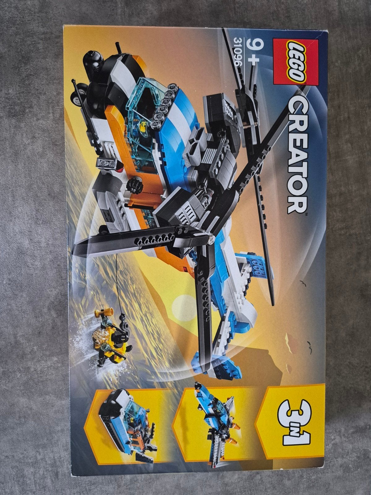 LEGO Creator 3in1 Helikopter 31096 - Vliegtuig, Hovercraft, Ophalen of Verzenden