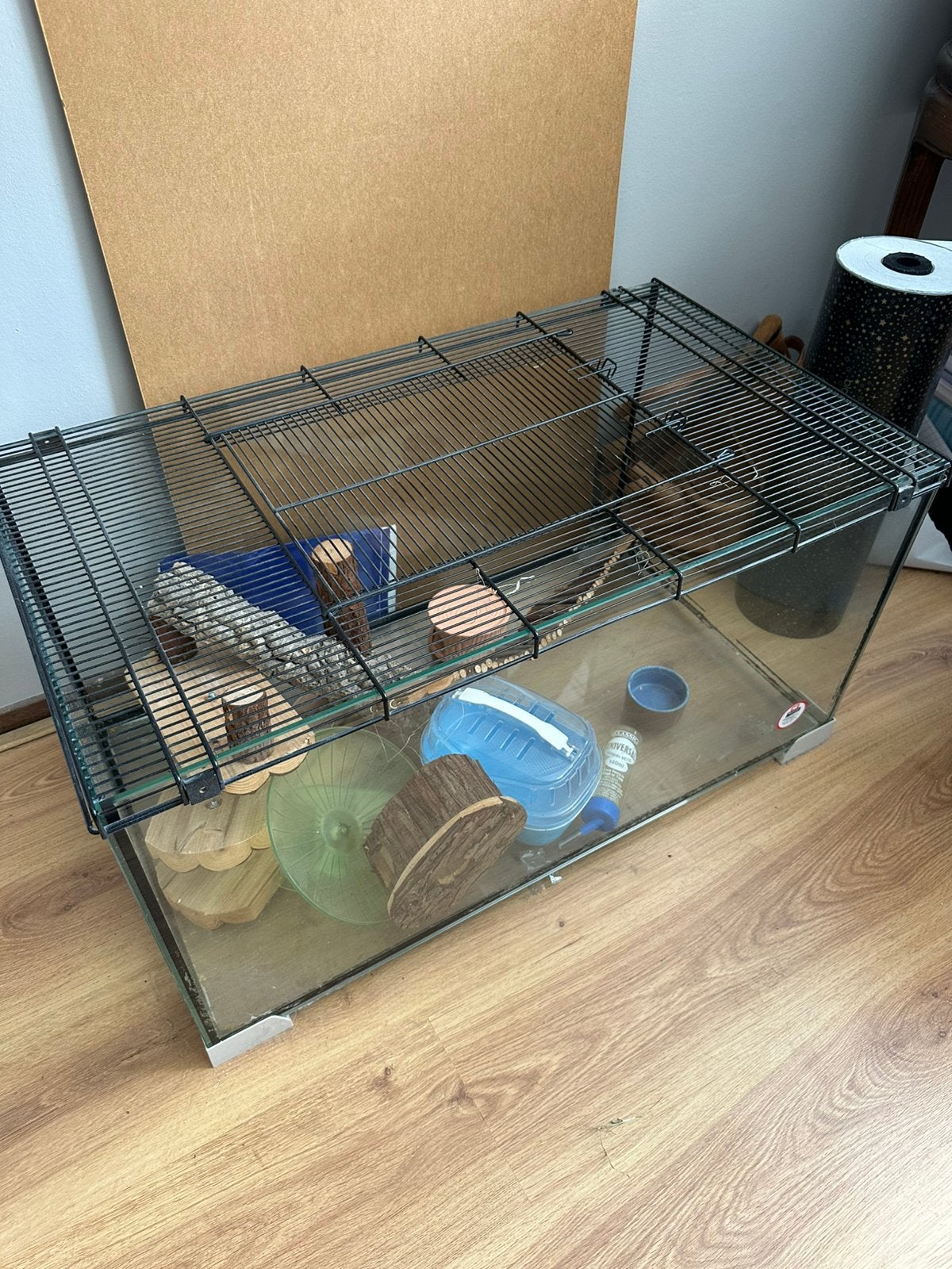 Grote hamster hok / kooi, Dieren en Toebehoren, Knaagdieren en Konijnen | Hokken en Kooien, Minder dan 75 cm, Zo goed als nieuw