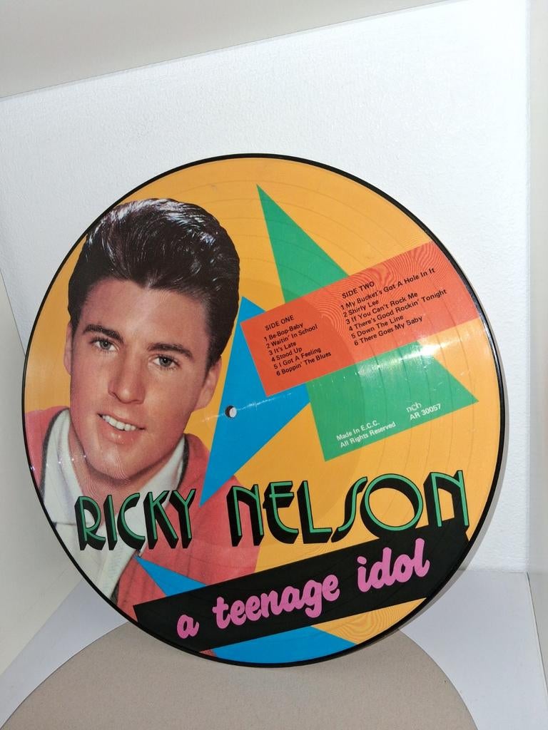 Ricky Nelson - A Teenage Idol Picture Disc LP, Verzenden, Zo goed als nieuw, Picture disc, 12 inch