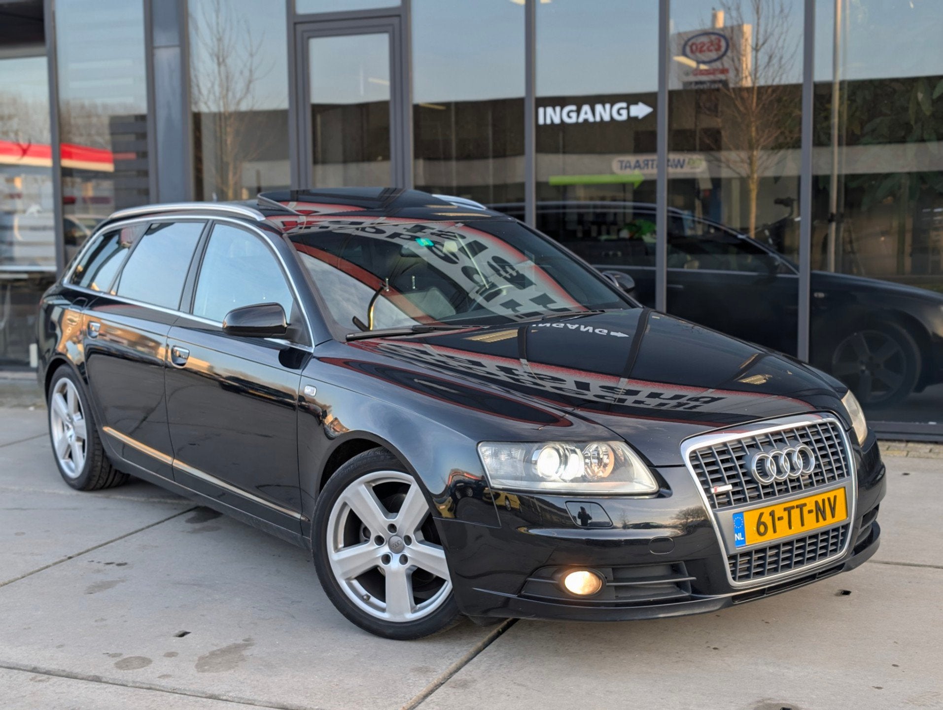 Audi A6 Avant 2.4 Pro Line - Leer - Xenon - Schuifdak - DIST, Zwart, Zwart, Euro 4, Parkeersensor