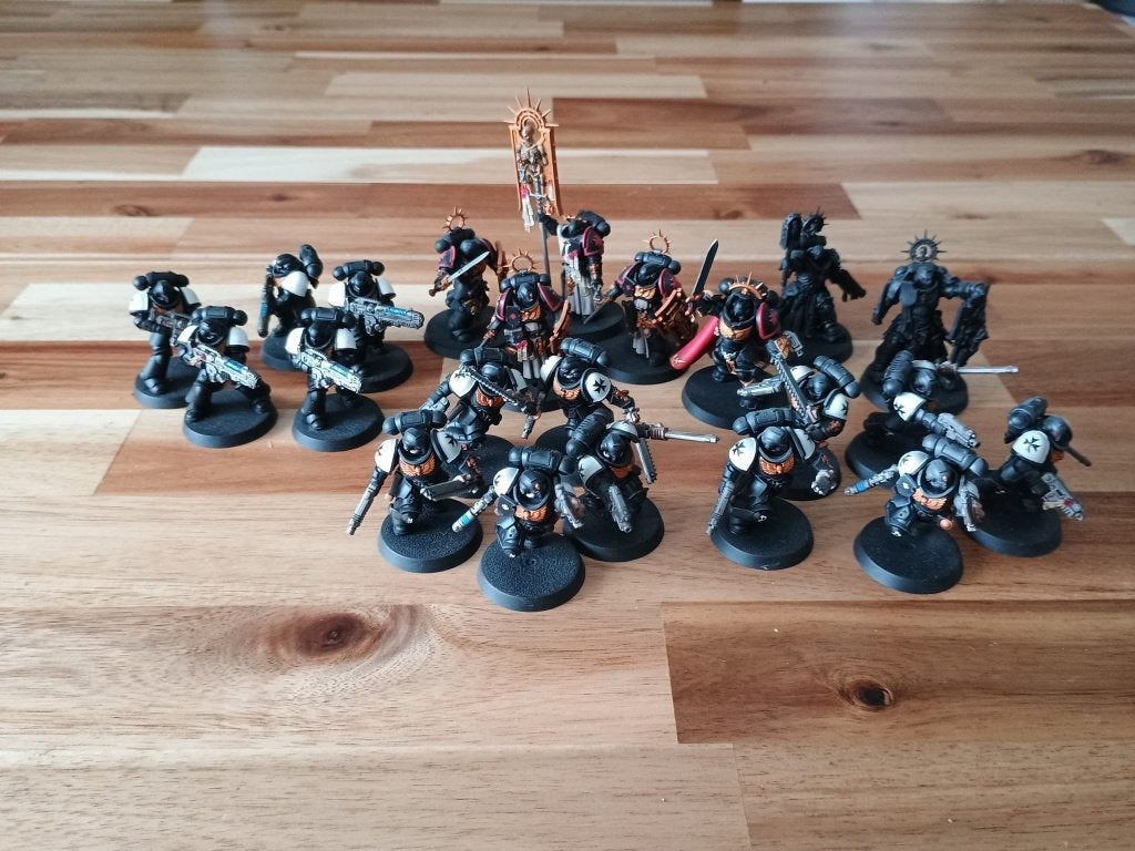 Warhammer 40,000 Space Marines Indomitus en Dark Imperium, Gebruikt, Figuurtje(s), Ophalen of Verzenden, Warhammer 40000