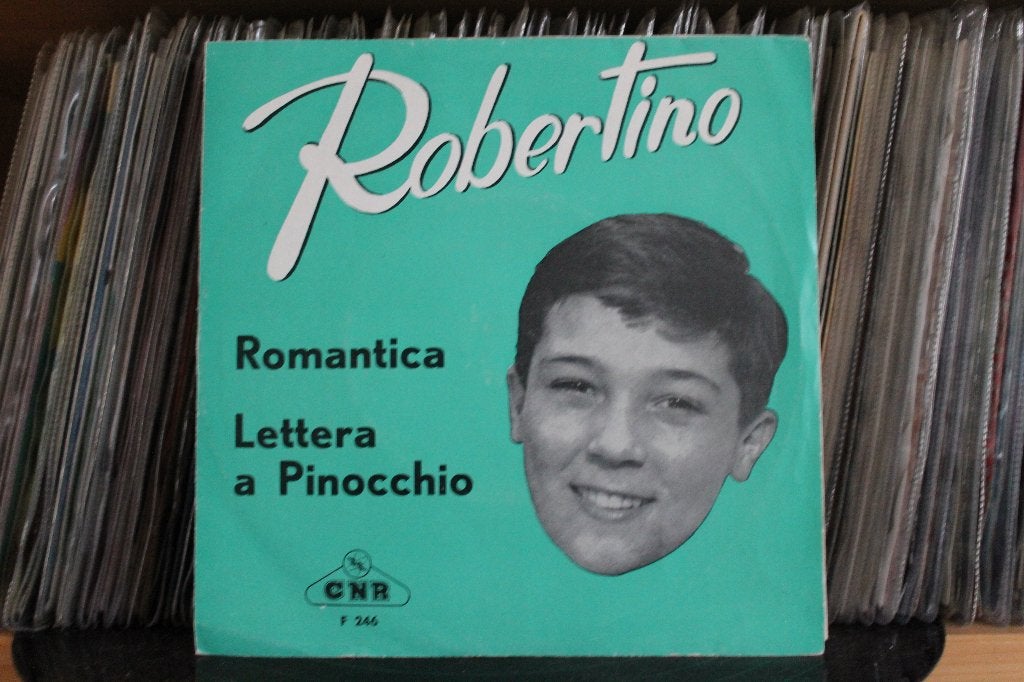 7" Single Robertino - Romantica / Lettera A Pinocchio, Gebruikt, 7 inch, Ophalen of Verzenden, Pop