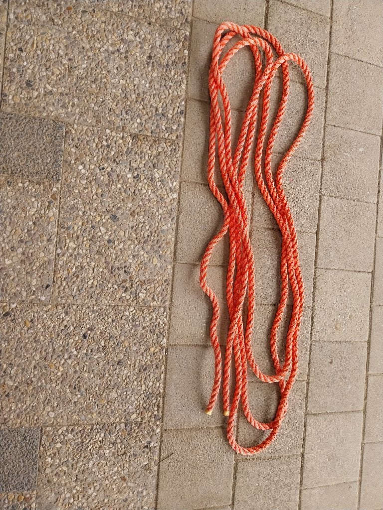 Oranje Touw  polypropyleen 2 cm dik, Ophalen, Nieuw, Minder dan 5 m², Overige typen