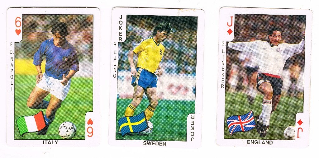 Voetbal bubble gum kaartjes - Engeland, Zweden, Italië, Verzamelen, Ophalen of Verzenden, Buitenlandse clubs