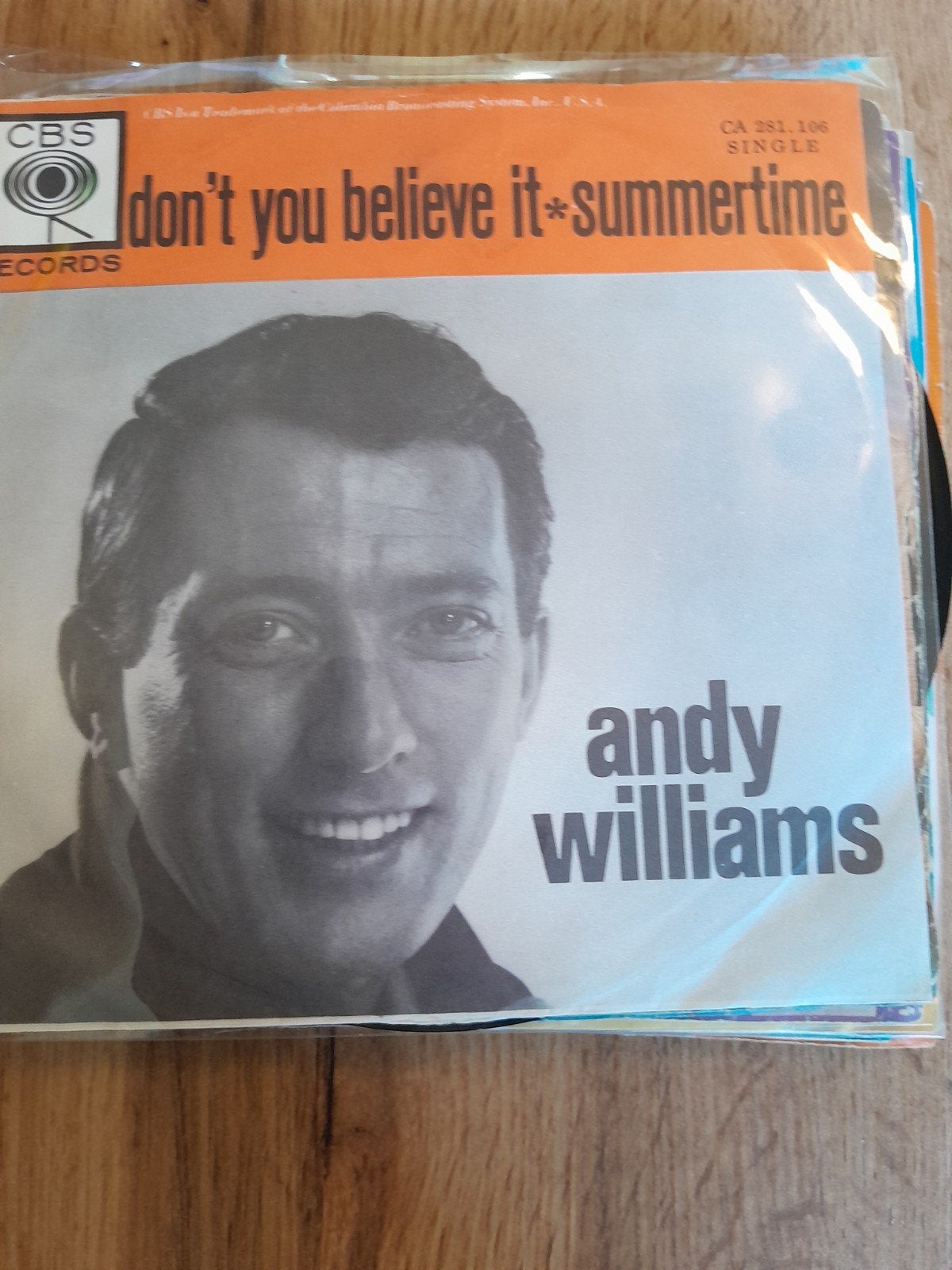 andy williams 7inch don,t you believe it, Cd's en Dvd's, Ophalen of Verzenden, Zo goed als nieuw, Pop
