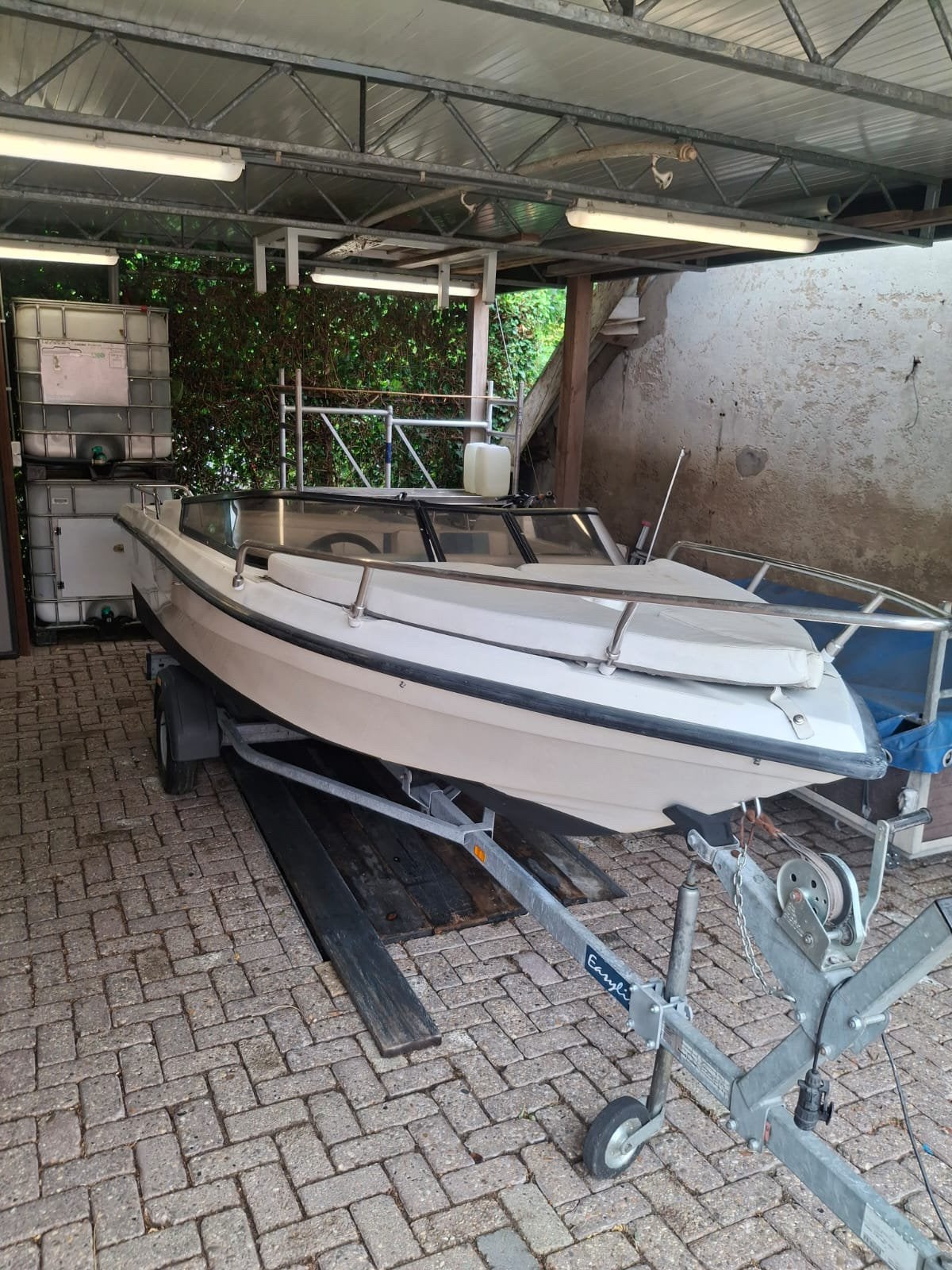 Speedboot lichte opknapper + trailer, Ophalen, Overige merken, Gebruikt, Buitenboordmotor