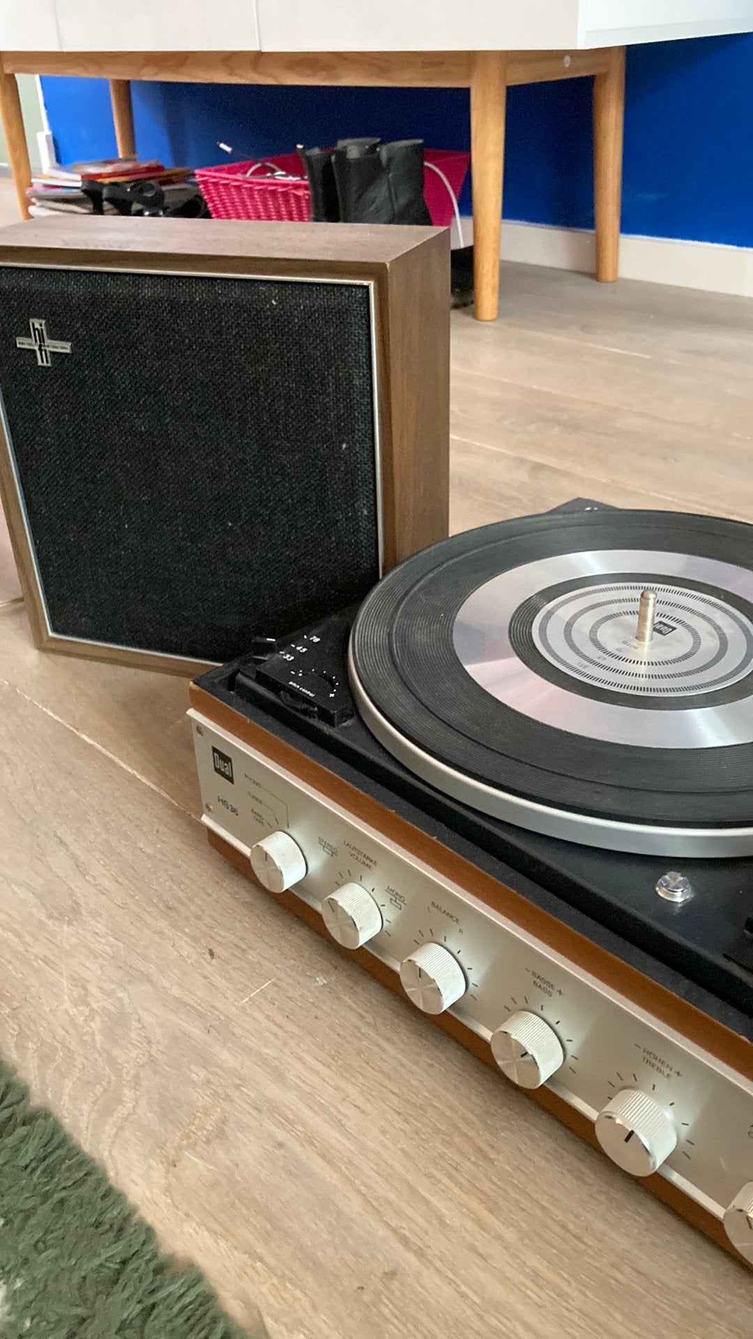 Dual 1210 Draaitafel – Vintage Hifi, Ophalen, Gebruikt, Automatisch, Platenspeler