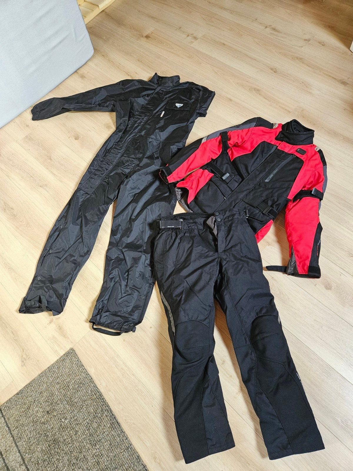 REV'IT! Motorpak (Jas Jack Devil & Broek Factor) Maat M, Motoren, Kleding | Motorkleding, REV'IT!, Jas | textiel, Heren, Ophalen