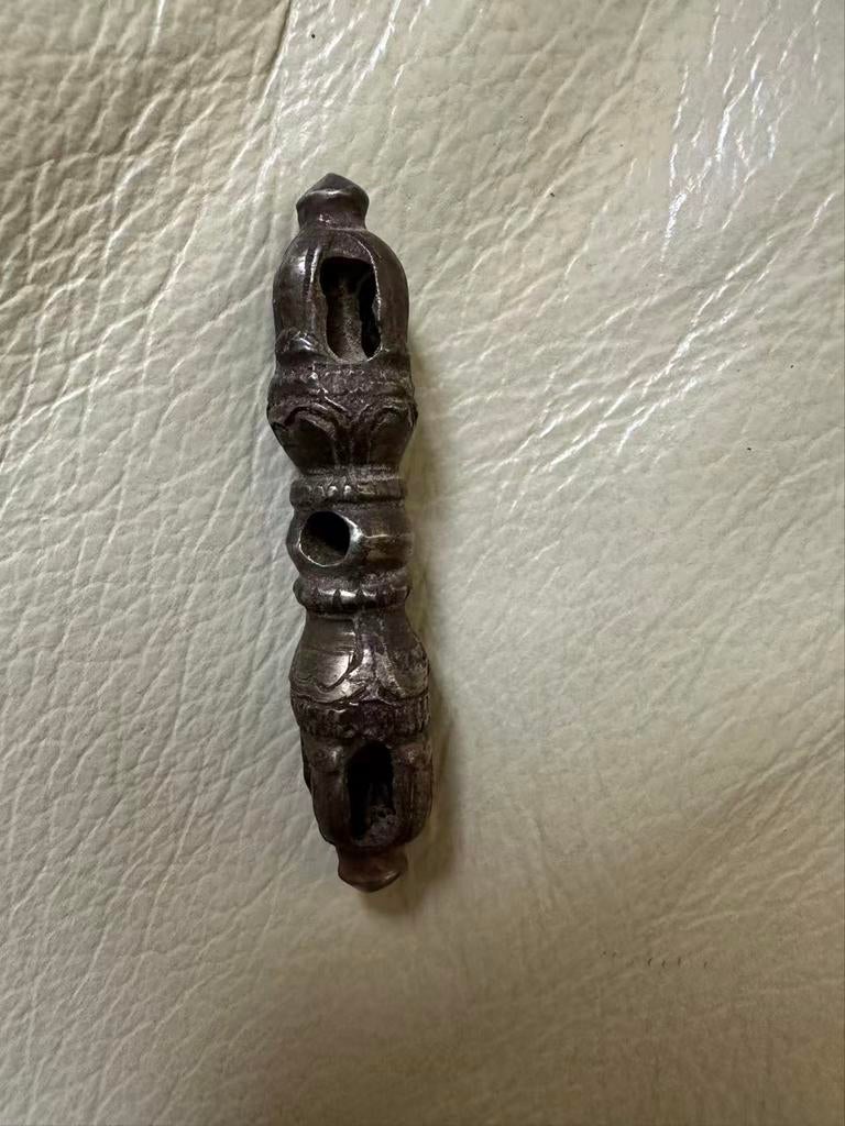 Antiek Tibetaans Vajra Dorje Ritueel Object klein, Ophalen of Verzenden