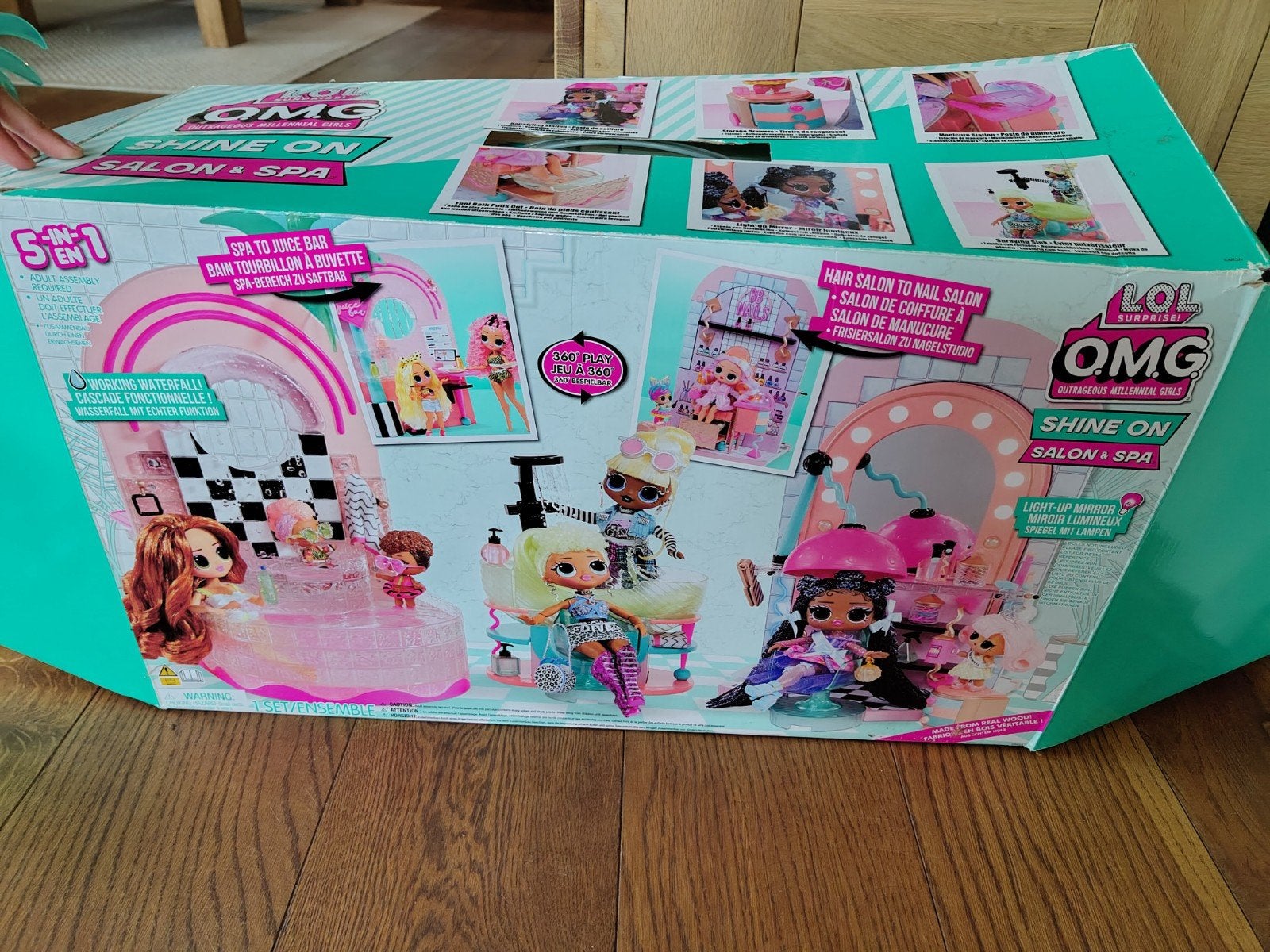 L.O.L. Surprise! OMG Shine On Salon & Spa Speelset, Ophalen, Zo goed als nieuw, Overige typen