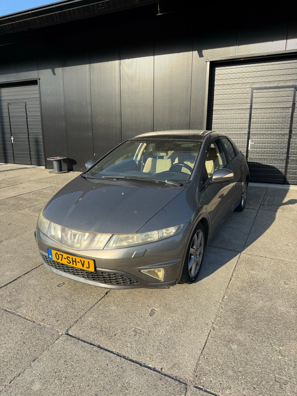 Honda Civic 1.8 executive, Auto's, Honda, Blauw, Origineel Nederlands, Bedrijf, Hybride Elektrisch/Benzine