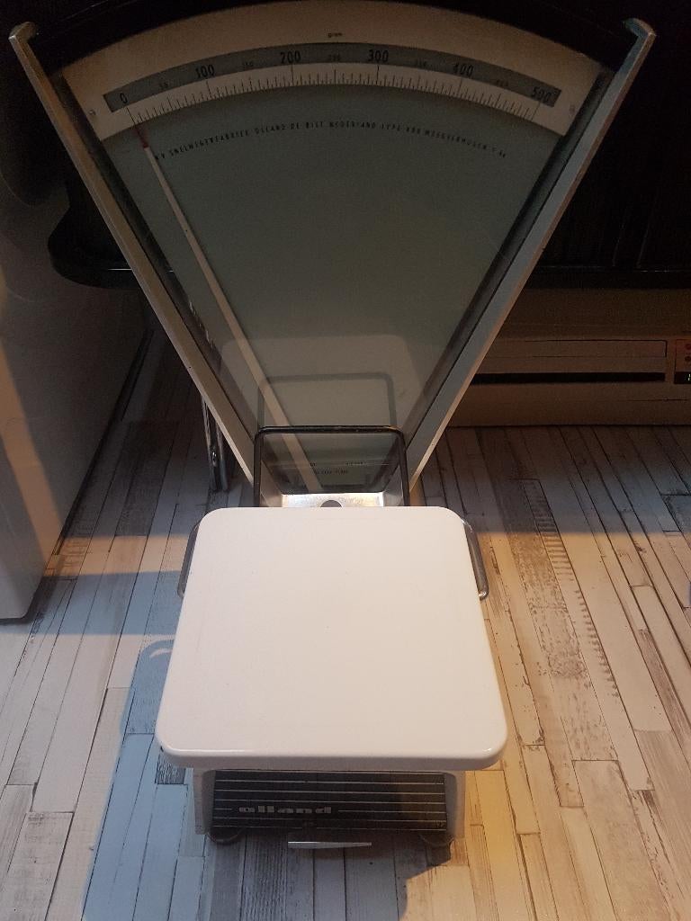 NV Olland Snelwegerfabriek de Bilt Olland type 458 uit 1960, Antiek en Kunst, Antiek | Keukenbenodigdheden, Ophalen of Verzenden