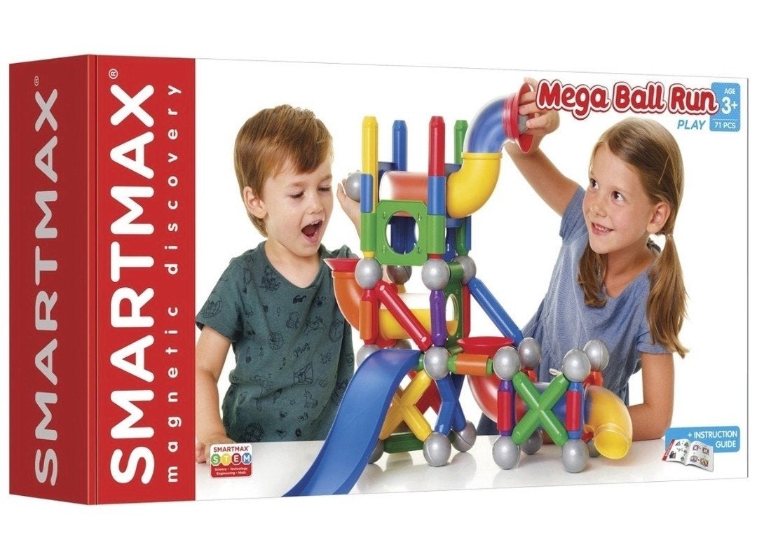 SmartMax Mega Ball Run - Magnetisch Bouwspeelgoed en auto's, Ophalen of Verzenden, Zo goed als nieuw, Overige merken