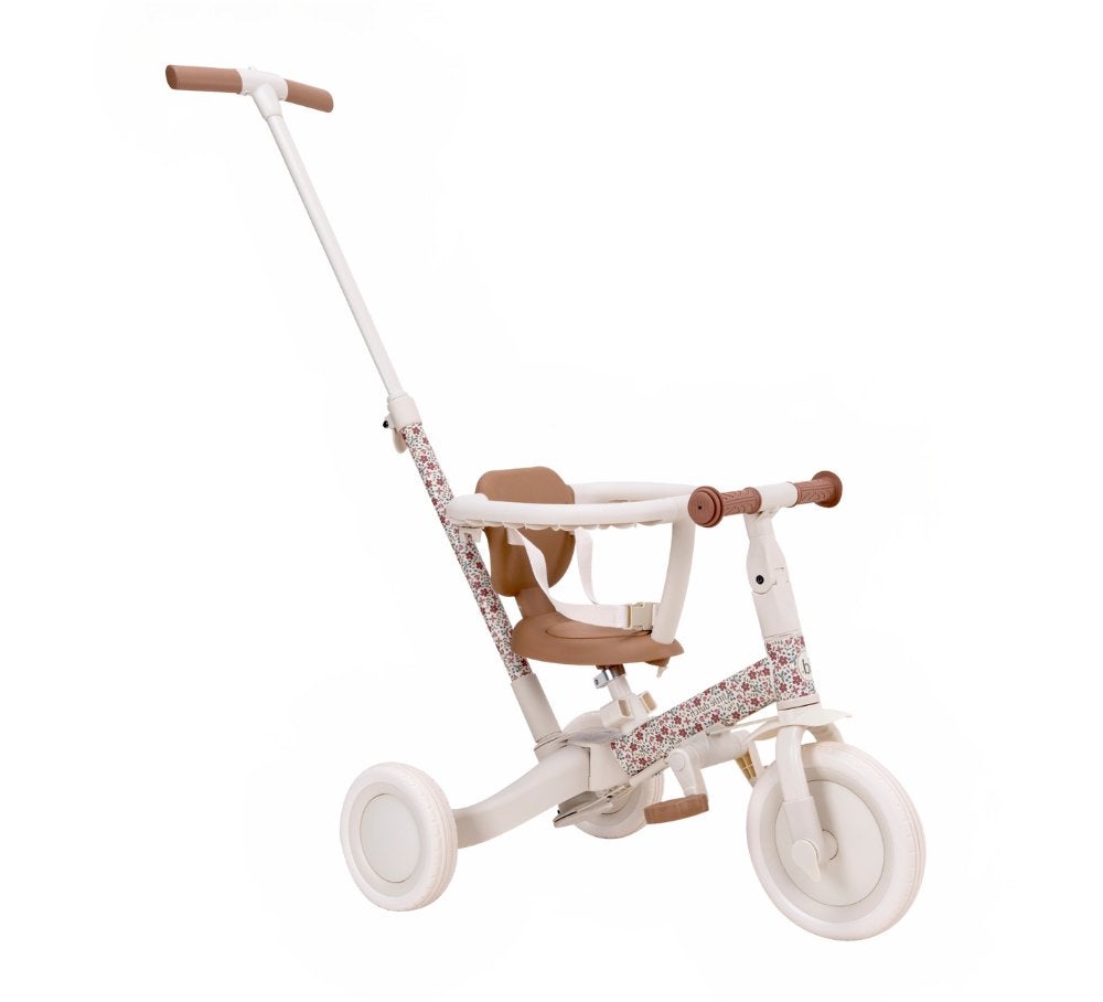 Little Dutch 4-in-1 Driewieler / Loopfiets Sunny Flower